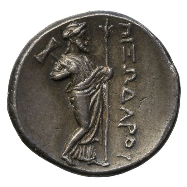Pixodarus of Caria Halicarnassus Konuk 1998 A1, реверс, BnF (IRIS)