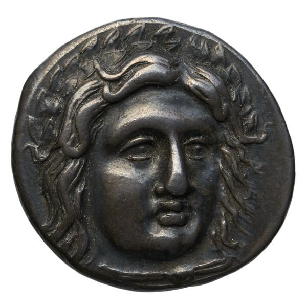Pixodarus of Caria Halicarnassus Konuk 1998 A1, аверс, BnF (IRIS)