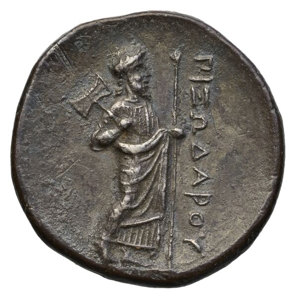 Pixodarus of Caria Halicarnassus Konuk 1998 A1, реверс, BnF (IRIS)