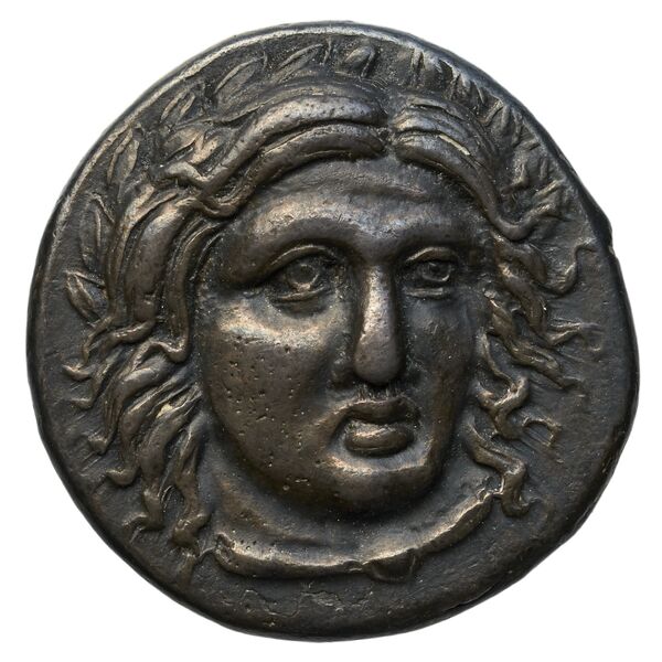 Pixodarus of Caria Halicarnassus Konuk 1998 A1, аверс, BnF (IRIS)