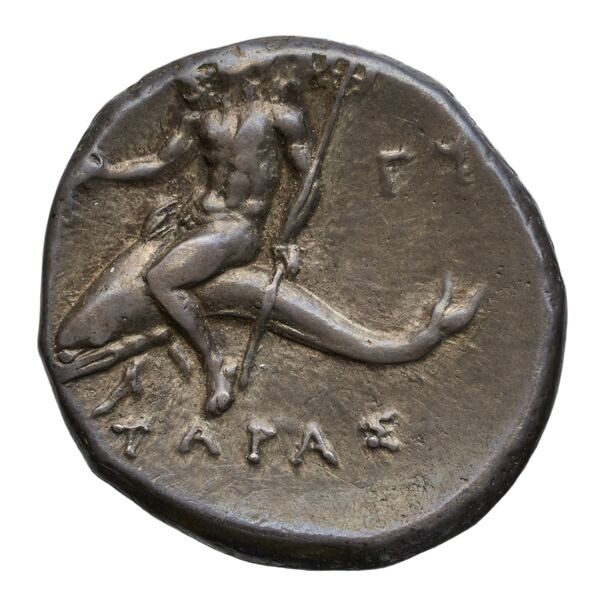 реверс Taras Historia Numorum Italy 999-1014