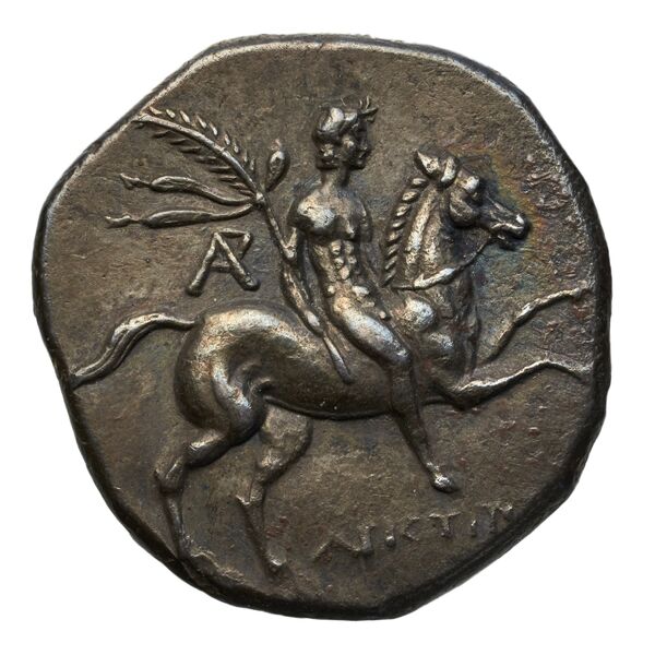 obverse Taras Historia Numorum Italy 1053-59