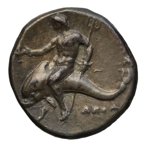 реверс Taras Historia Numorum Italy 997-8