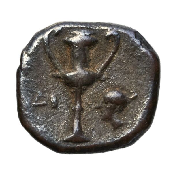 реверс Taras Historia Numorum Italy 1076