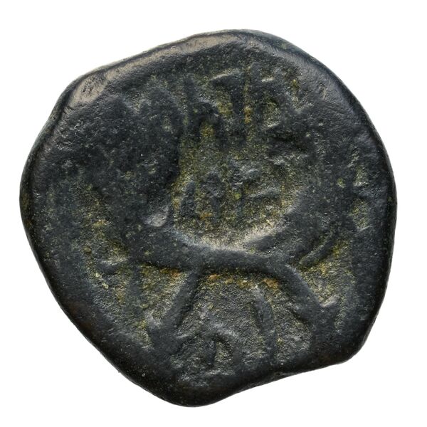 Aretas IV of Nabataea Petra Barkay 2019 186, 188, реверс, BnF (IRIS)