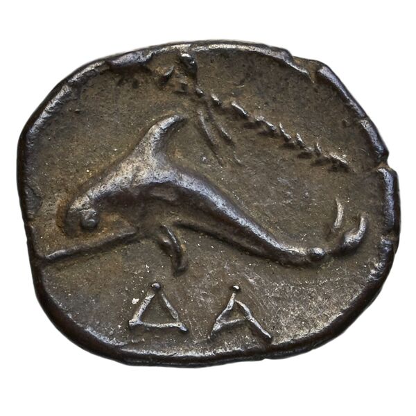 Taras Historia Numorum Italy 979, реверс, BnF (IRIS)