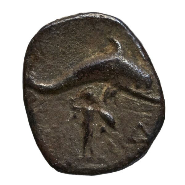 реверс Taras Historia Numorum Italy 980
