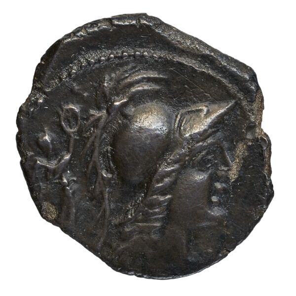 Italia  Historia Numorum Italy 416, аверс, BnF (IRIS)
