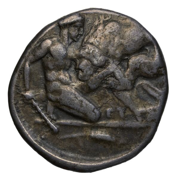 реверс Heraclea Lucaniae Historia Numorum Italy 1363-74