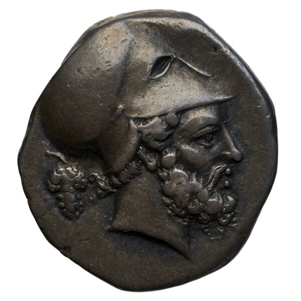 аверс Metapontum Historia Numorum Italy 1552-3