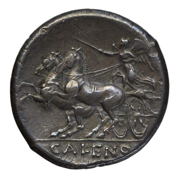 реверс Cales Historia Numorum Italy 434