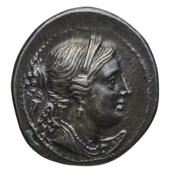 obverse Brettii Bruttium Historia Numorum Italy 1958-1964