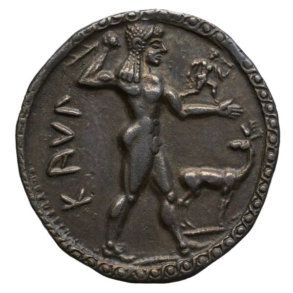 аверс Caulonia Historia Numorum Italy 2035-2036