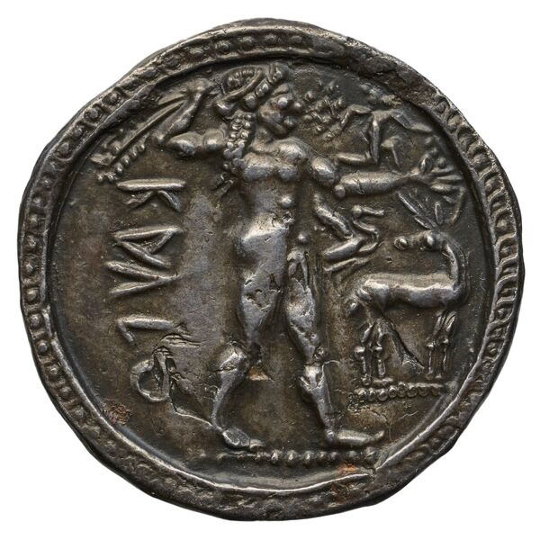 аверс Caulonia Historia Numorum Italy 2037-2038