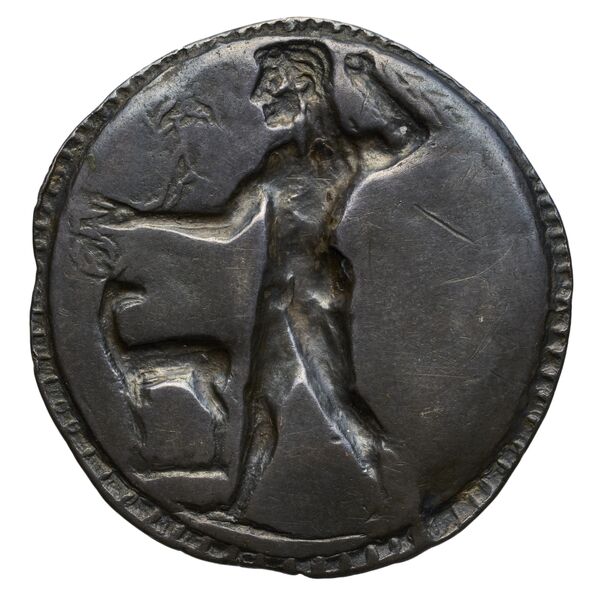 Caulonia Historia Numorum Italy 2035-2036, реверс, bnf-iris
