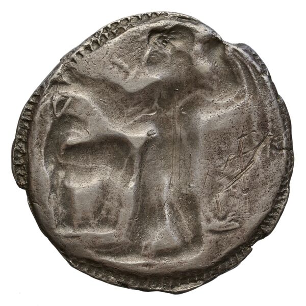 Caulonia Historia Numorum Italy 2037-2038, реверс, bnf-iris