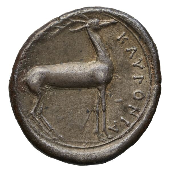 реверс Caulonia Historia Numorum Italy 2049