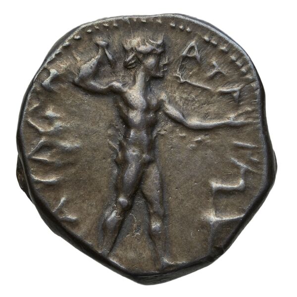 аверс Caulonia Historia Numorum Italy 2058-2059