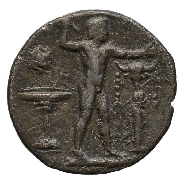 аверс Caulonia Historia Numorum Italy 2062-2063