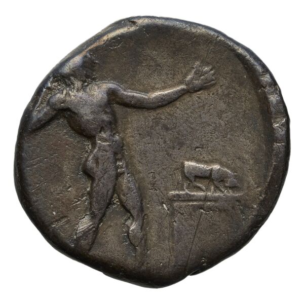 Caulonia Historia Numorum Italy 2058-2059, аверс, bnf-iris