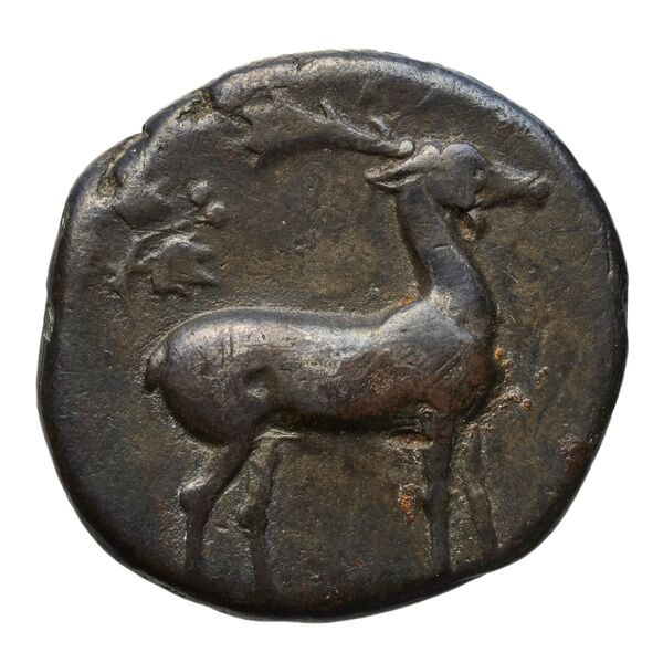 Caulonia Historia Numorum Italy 2058-2059, реверс, bnf-iris