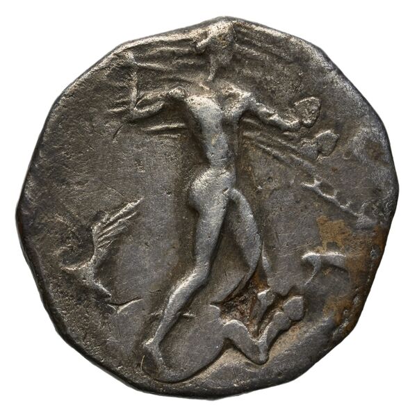 Caulonia Historia Numorum Italy 2049, аверс, bnf-iris