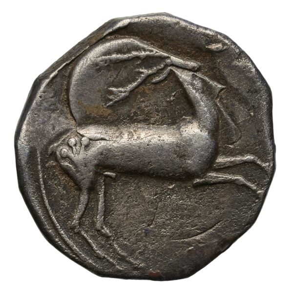 Caulonia Historia Numorum Italy 2049, реверс, bnf-iris