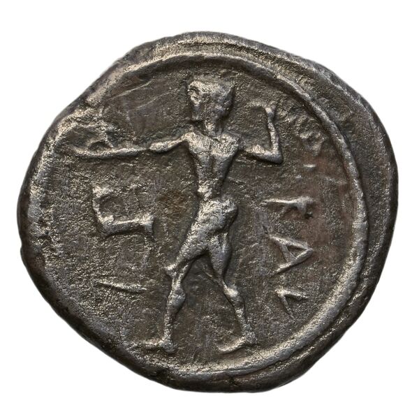 аверс Caulonia Historia Numorum Italy 2047
