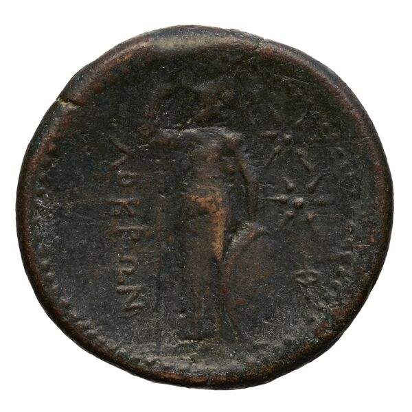 Locri Epizephyrii Historia Numorum Italy 2376-2378, реверс, BnF (IRIS)