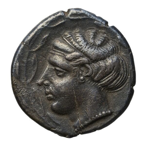 obverse Terina Historia Numorum Italy 2574-2580
