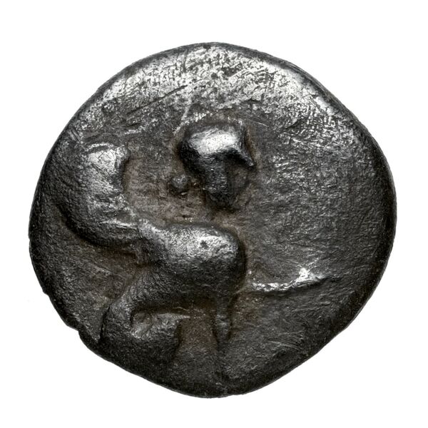 Orou, Carian dynast Uncertain Carian mint G Konuk 2007a Type 3, аверс, BnF (IRIS)
