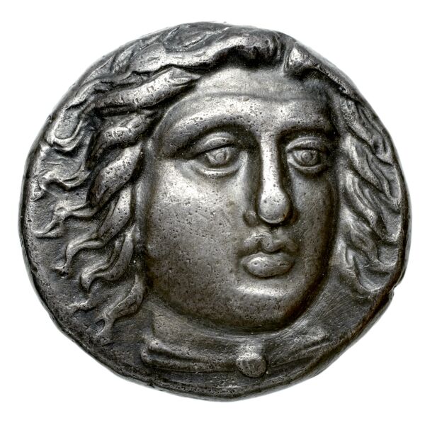 Pixodarus of Caria Halicarnassus Konuk 1998 A1, аверс, BnF (IRIS)