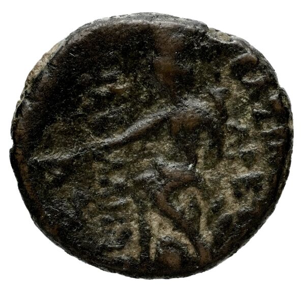 Aretas III of Nabataea Damascus Barkay 2019 7, реверс, bnf-iris