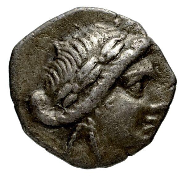 Lycian League Olympus in Lycia Troxell 1982 2.52, аверс, bnf-iris