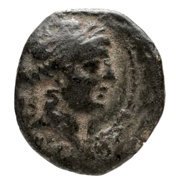 Seleuceia Pieria Butcher 2004 Autonomous coinage b, аверс, bnf-iris
