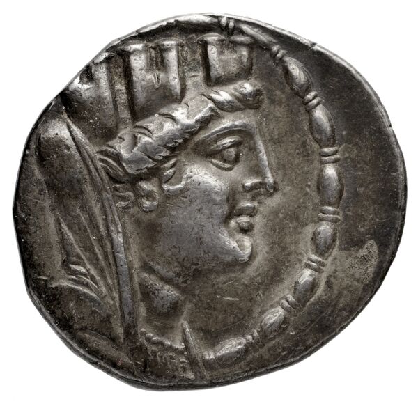 Seleuceia Pieria BMC Seleuceia in Pieria 16-23, аверс, bnf-iris