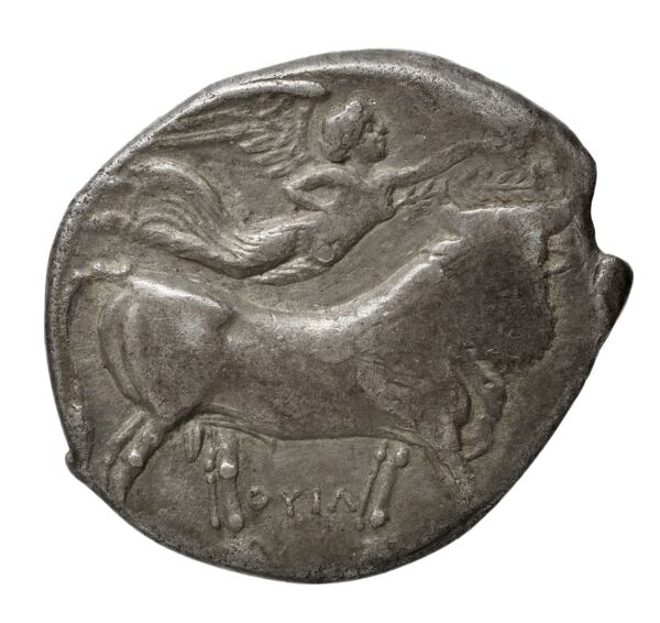 Neapolis Historia Numorum Italy 576, реверс, bnf-iris