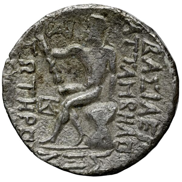 Attambelus I of Characene Charax Spasinou BMC Characene pl. 55, 10-14, реверс, BnF (IRIS)
