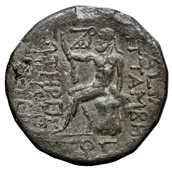Attambelus II of Characene Charax Spasinou BMC Characene pl. 43, 4-6, реверс, BnF (IRIS)