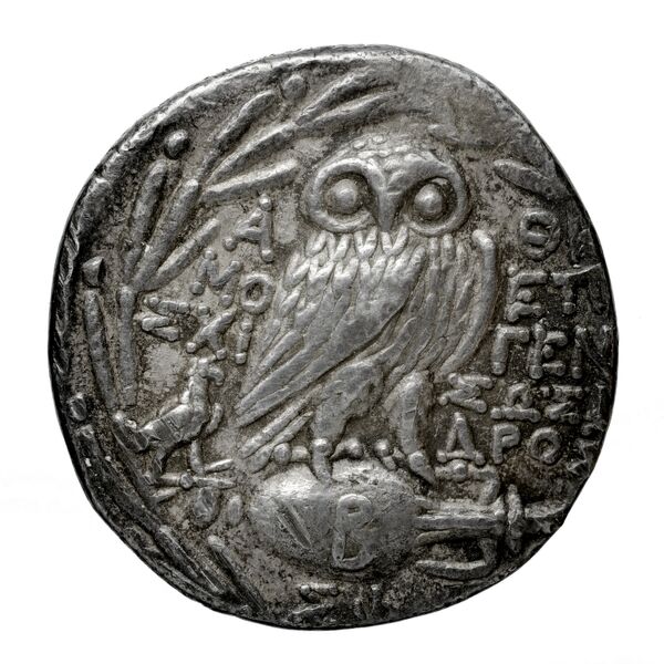 Epigenes Athens Thompson 1961 441-460, реверс, bnf-iris