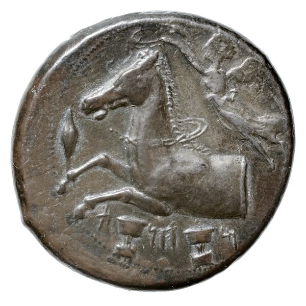 Carthaginian Empire Carthage Jenkins 1974 Carthage series 1, 1-37, аверс, BnF (IRIS)