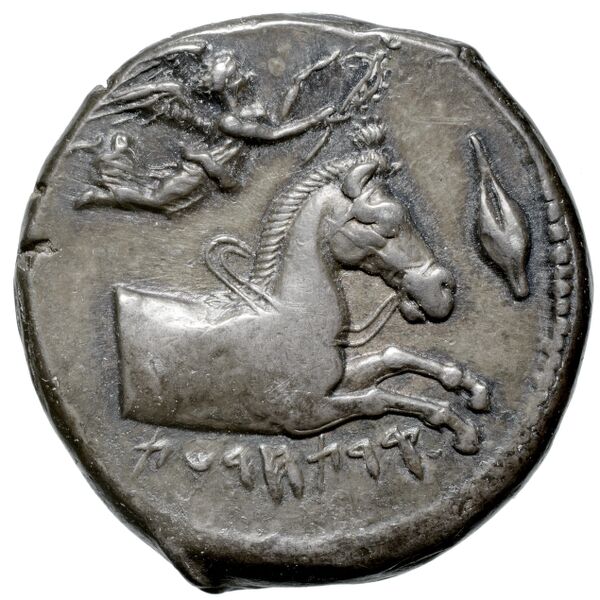 Carthaginian Empire Carthage Jenkins 1974 Carthage series 1, 1-37, аверс, BnF (IRIS)