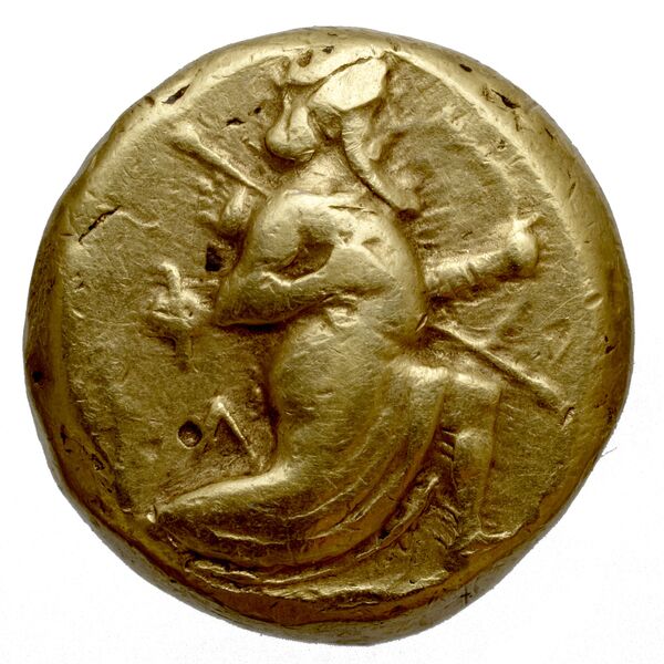 аверс Alexander III of Macedon Babylon Carradice 1987 double darics