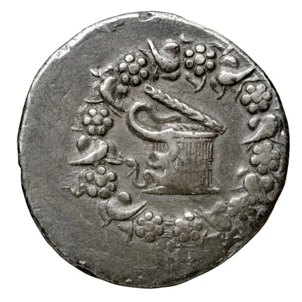 Ap. Claudius Ap. f. Pulcher, governor of Cilicia Laodiceia ad Lycum Metcalf 2017 XIV, аверс, bnf-iris