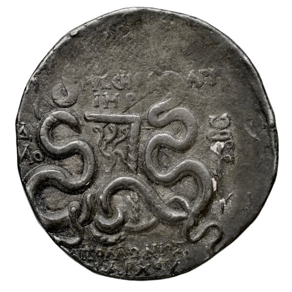 Ap. Claudius Ap. f. Pulcher, governor of Cilicia Laodiceia ad Lycum Metcalf 2017 XIII, реверс, bnf-iris