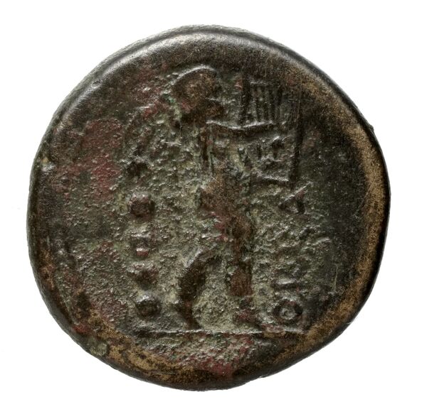 Hyria Historia Numorum Italy 793, реверс, BnF (IRIS)