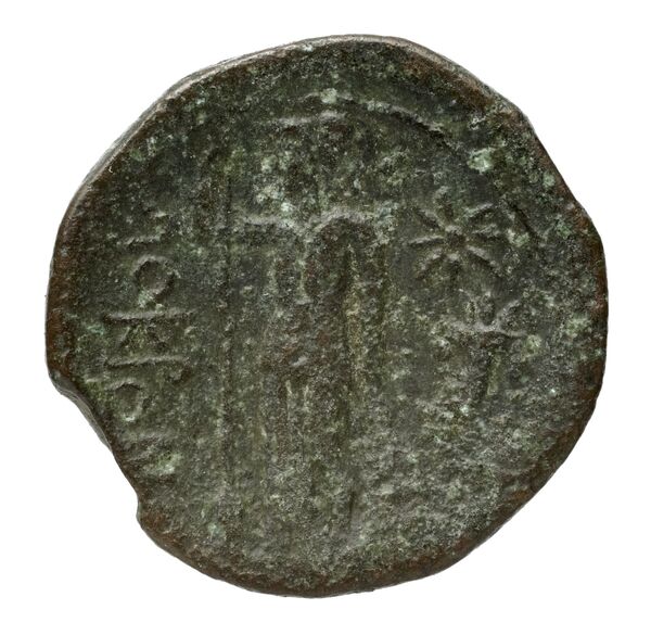 Locri Epizephyrii Historia Numorum Italy 2379-2380, реверс, BnF (IRIS)
