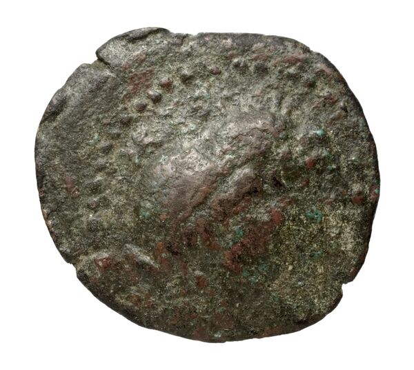 Locri Epizephyrii Historia Numorum Italy 2399, аверс, BnF (IRIS)