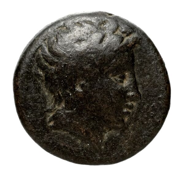 Chalcidian League Olynthus Psoma 2001 denomination A and C, аверс, BnF (IRIS)