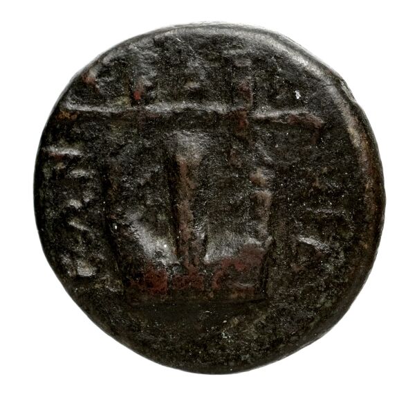 Chalcidian League Olynthus Psoma 2001 denomination A and C, реверс, BnF (IRIS)